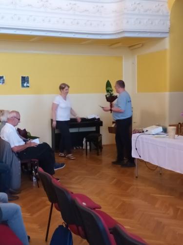 Az Eötvös József Gimnázium igazgató helyettese Major-Rochlitz Ágnes